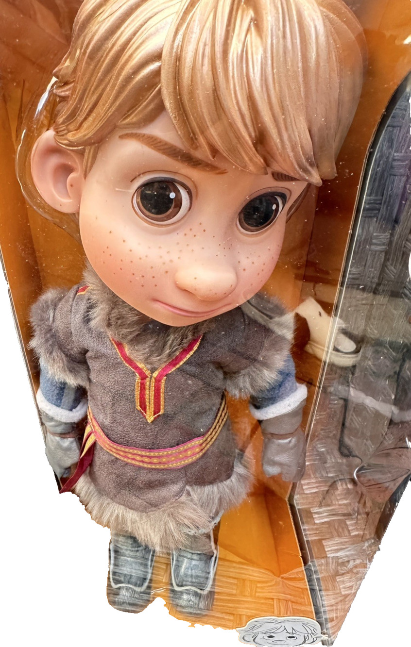 Disney Store Disney Animators Collection Kristoff 16" Doll New